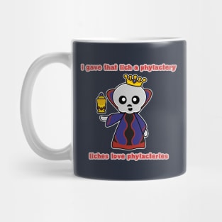 Liches love Phylacteries Mug